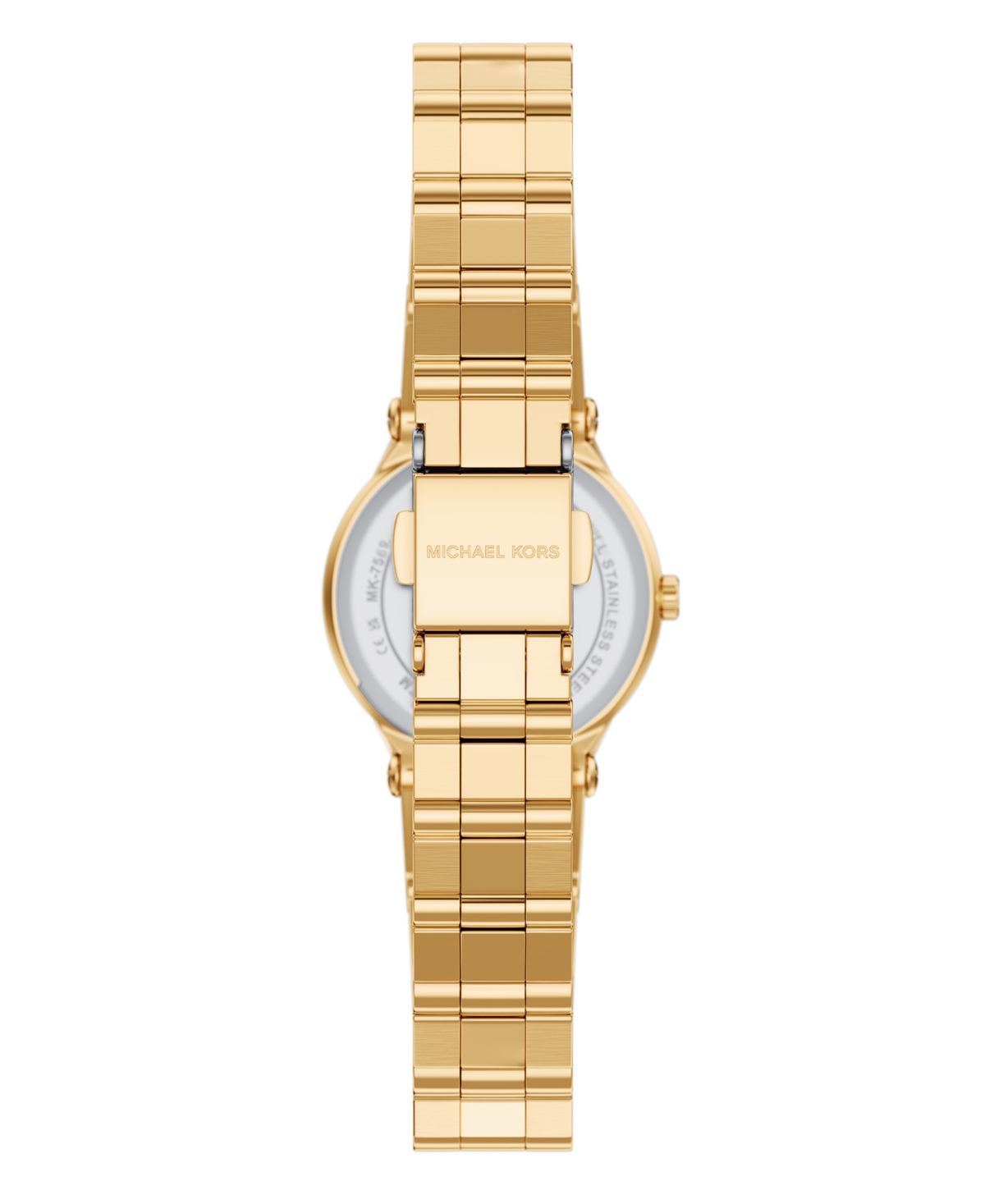 Michael Kors Women's Billie Three-Hand Gold-Tone Stainless Steel Watch, 26mm