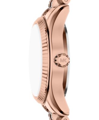 Women's Lexington Three-Hand Rose Gold-Tone Stainless Steel Watch, 26mm