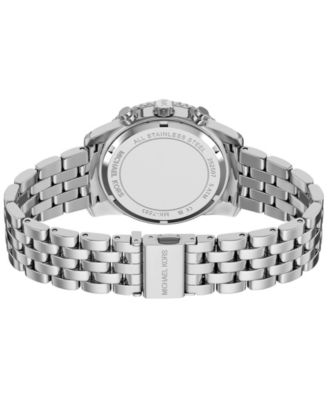 Women's Bryant Chronograph Silver-Tone Stainless Steel Watch, 35mm