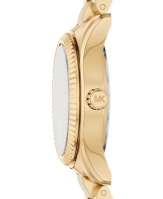 Women's Lexington Three-Hand Gold-Tone Stainless Steel Watch, 26mm