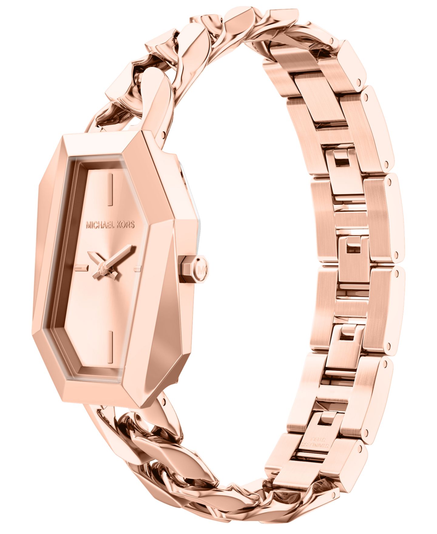 Женские часы Michael Kors Suri Two-Hand Rose Gold-Tone Stainless Steel Watch, 25mm — фото 6