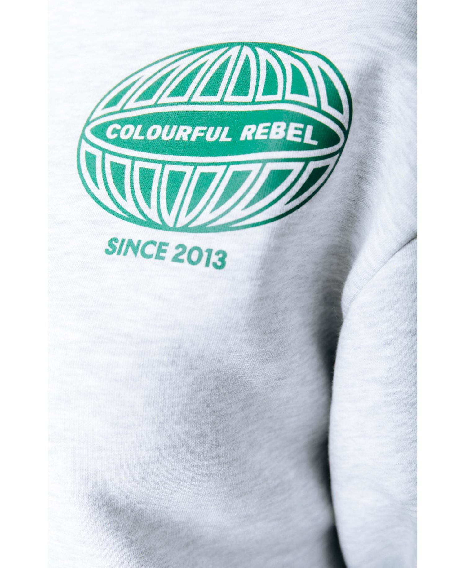 Women's Racer Logo Dropped Shoulder Sweat