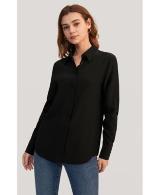 Women's Classic Comfort Silk Shirt