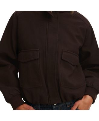 Women's Clover Funnel Neck Bomber