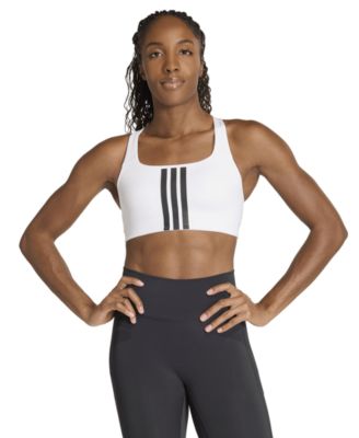 Women's Optime Workout 3-Stripes Medium Support Bra