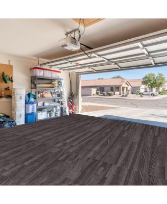 Thick 3/8-inch Wood Grain Floor Foam Tile Mats (16 Tiles,16 Sq ft) - for Home, Office, Playroom, Basement, and More