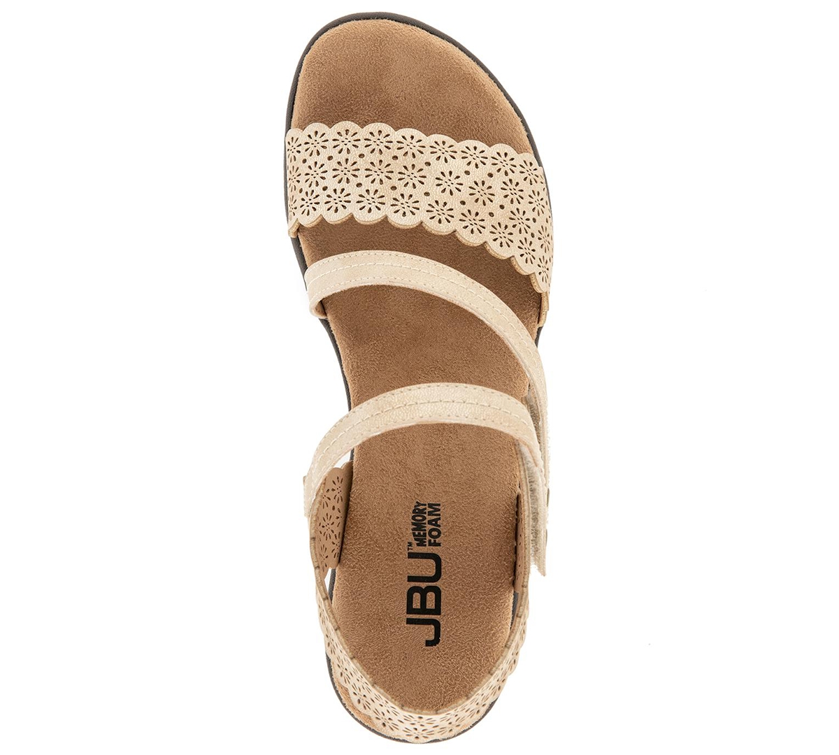 Jbu Women's Gracie Casual Wedge Sandals