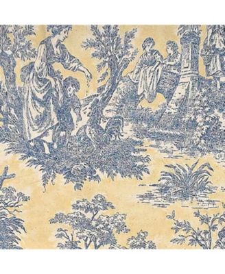 Colonial Provance 100% Cotton Rod Pocket Lined  Window Valance 50" x 15" Yellow