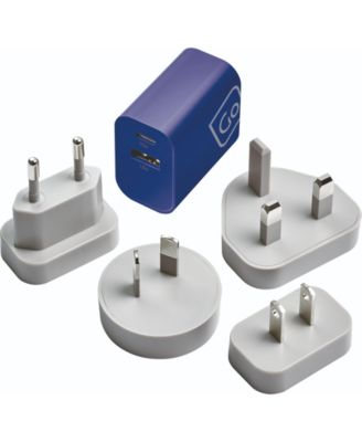 Worldwide USB-A and USB-C Travel Wall Charger