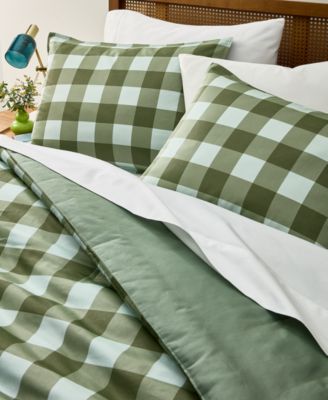 Gingham 2-Pc. Comforter Set, Twin
