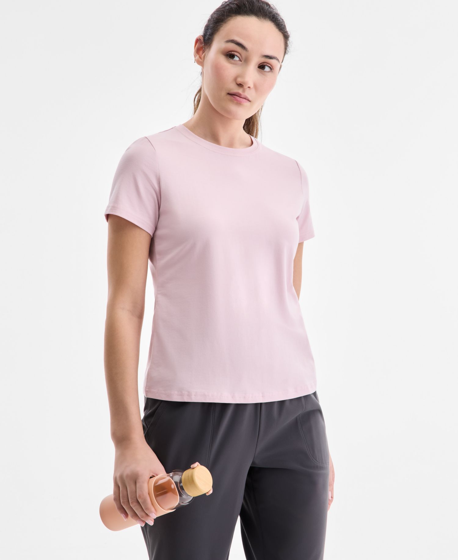 Plus Size Essential Cotton Short-Sleeve T-Shirt