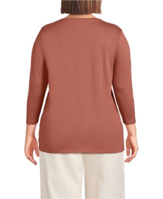 Women's Plus Size Cotton Supima Tunic