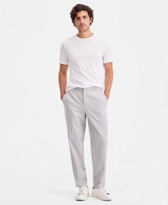 Alfani Men's Althlux Refined Woven Pants, Macy's Exclusive - Macy's