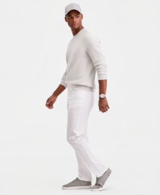 Men's Cotton-Blend 5-Pocket Regular-Fit Pants