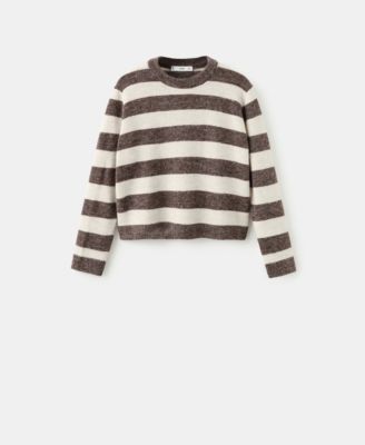 Women's Knit Striped Sweater