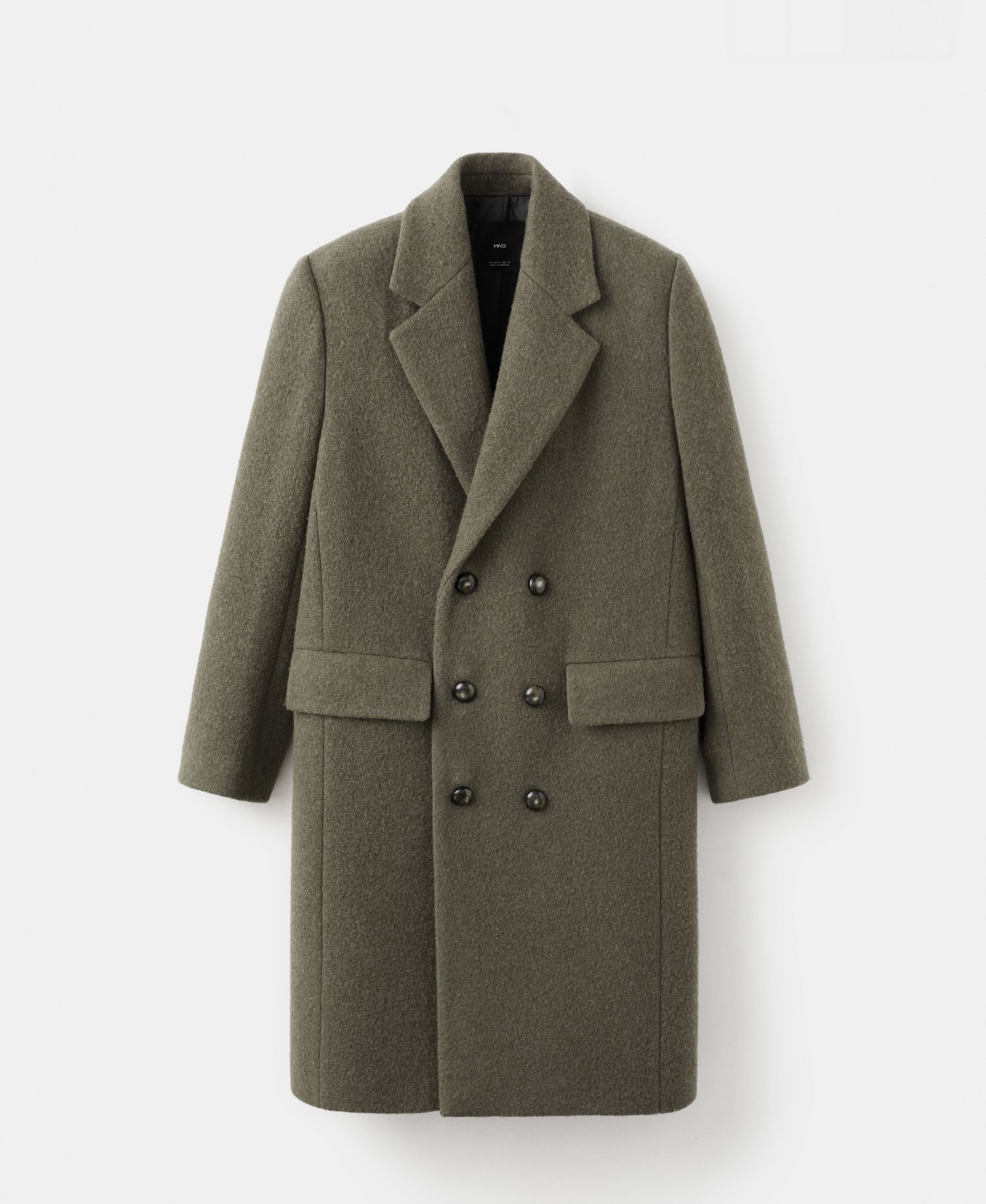 Women's Double-Breasted Wool Coat