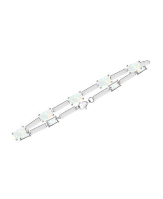 Amethyst (2.2 ct. t.w.) Bracelet in Sterling Silver (Also Available in Multi-Stones)