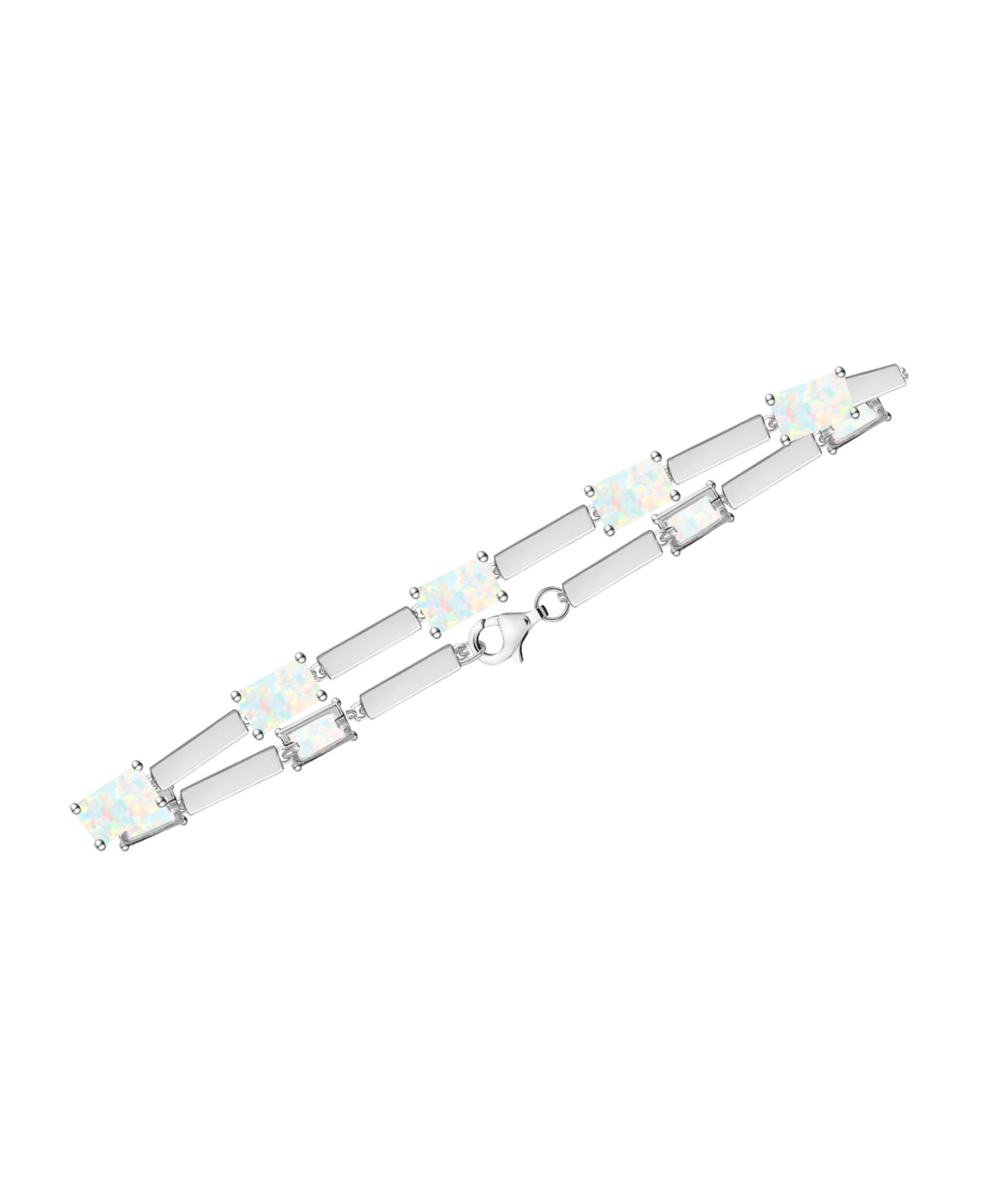 Amethyst (2.2 ct. t.w.) Bracelet in Sterling Silver (Also Available in Multi-Stones)