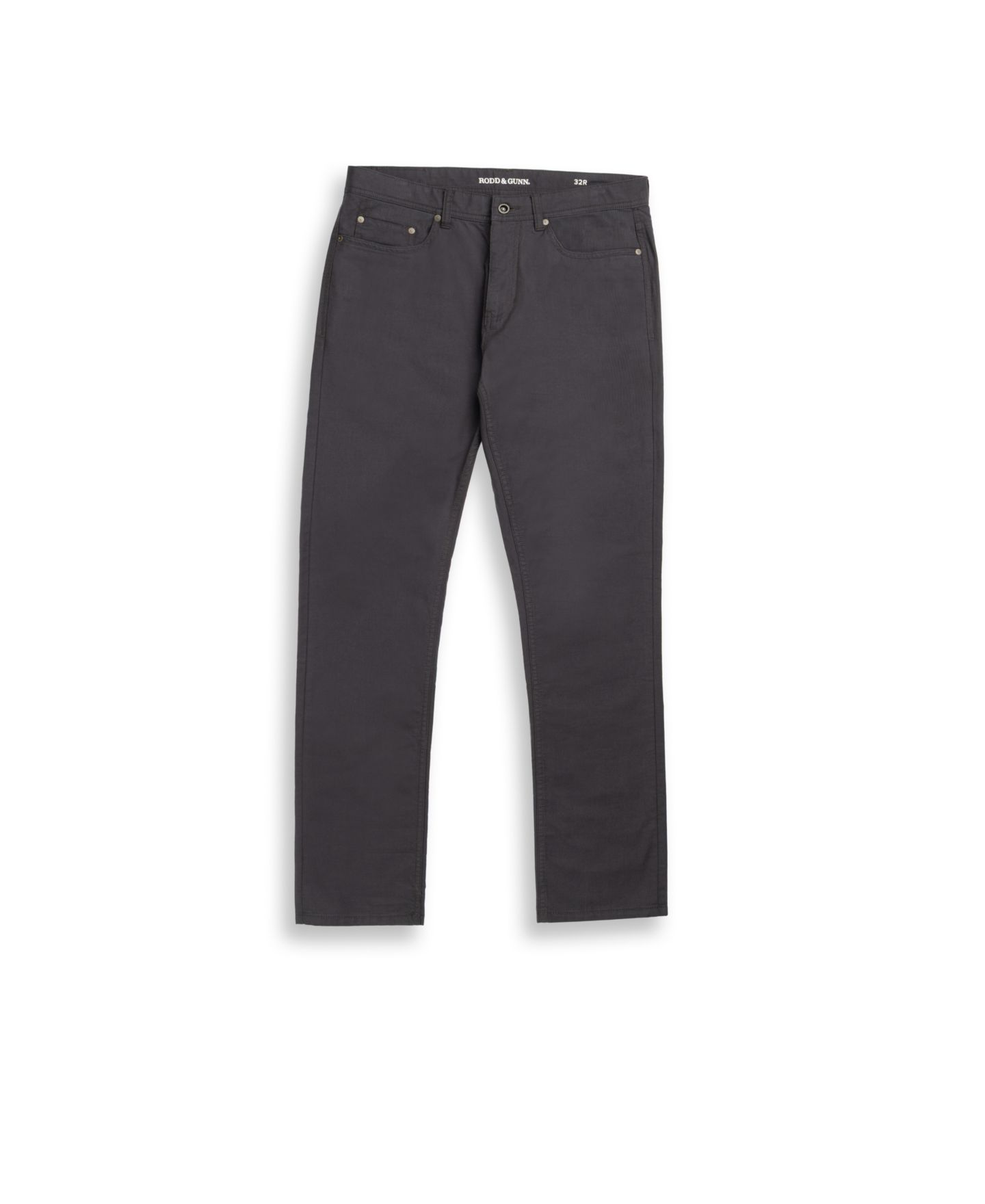 Мужские джинсы Rodd & Gunn Gunn Straight Fit, цвет: Коричневый — фото 2