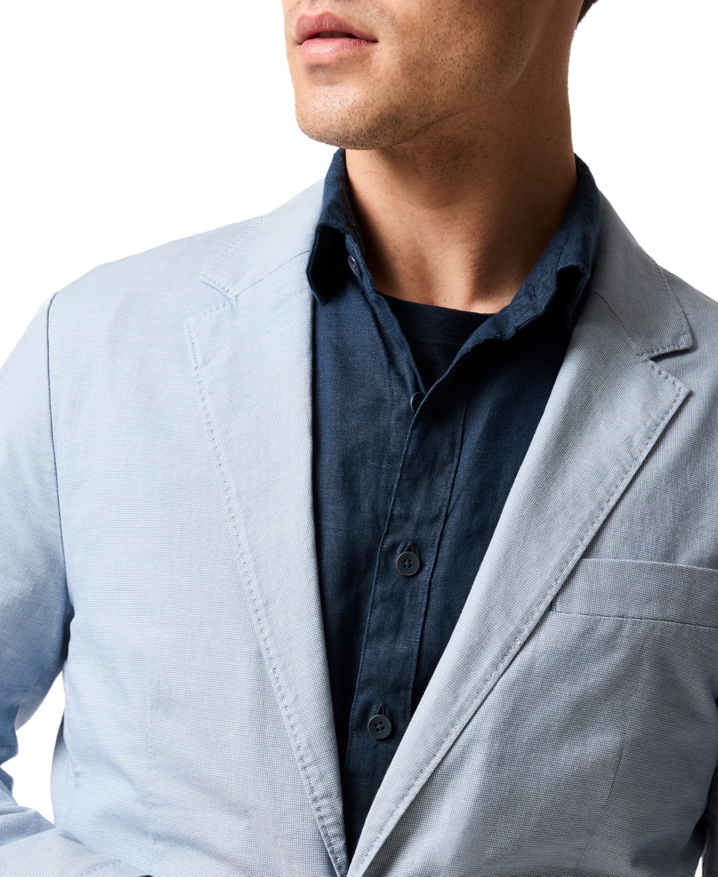 Мужская куртка Rodd & Gunn Gunn Blazer, цвет: Сумеречный — фото 6