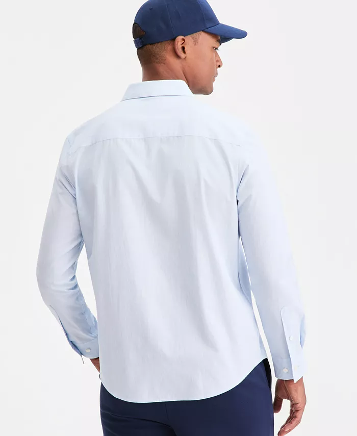Aflani Men's Luke Cotton Long-Sleeve Button Shirt - thumbnail 7