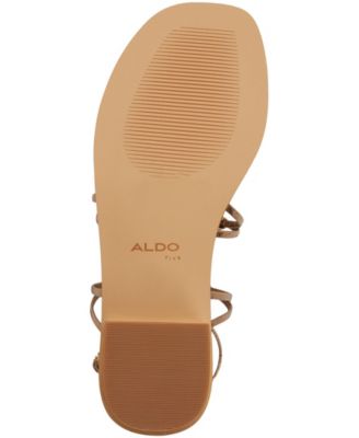 Women's Sandjewel Square Toe Gladiator Flat Sandals