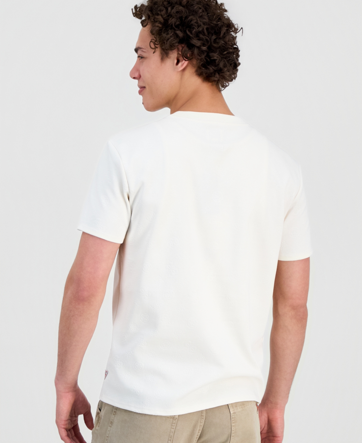 Guess Men's Nico Embossed Knit T-Shirt