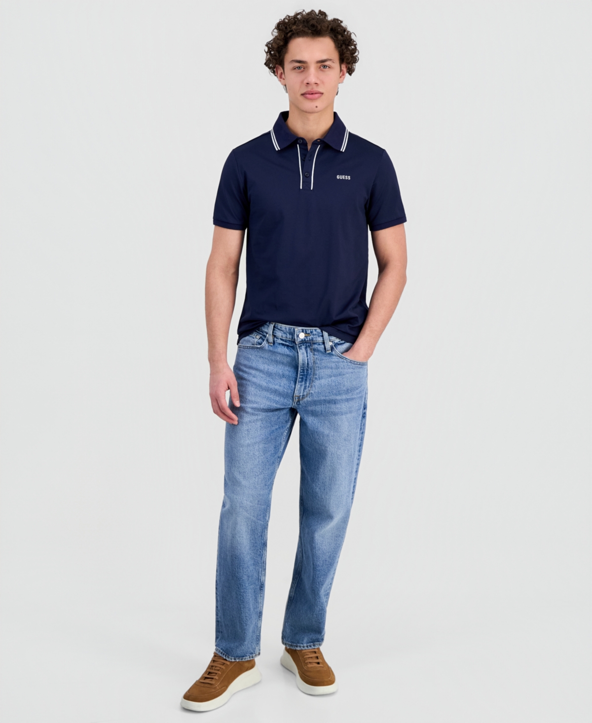Guess Men's Paul Pique Polo Shirt