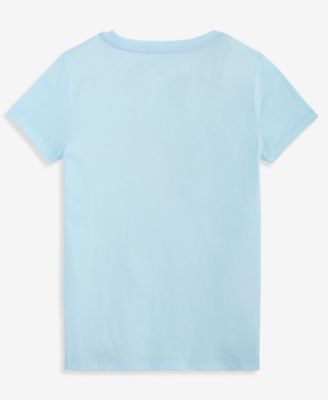 Girls' 5-20 Floral Heart T-Shirt