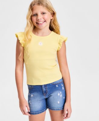 Girls' 5-20 Daisy Flutter T-Shirt