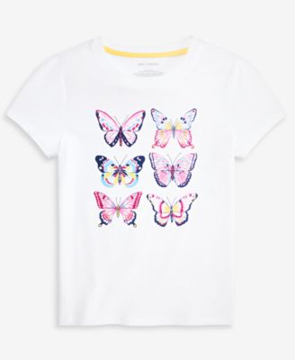 Girls' 5-20 Butterflies T-Shirt