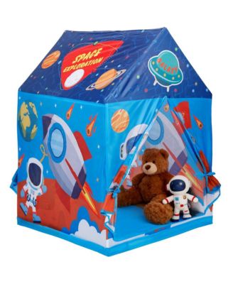 Space Themed Play Tent for Kids, Large Playhouse with Easy Setup