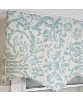 Flucky Regal 100% Cotton Rod Pocket Lined  Window Valance 50" x 17"