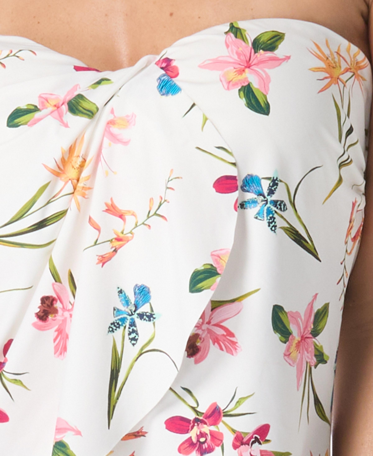 Vince Camuto Women's Draped Bandini Top