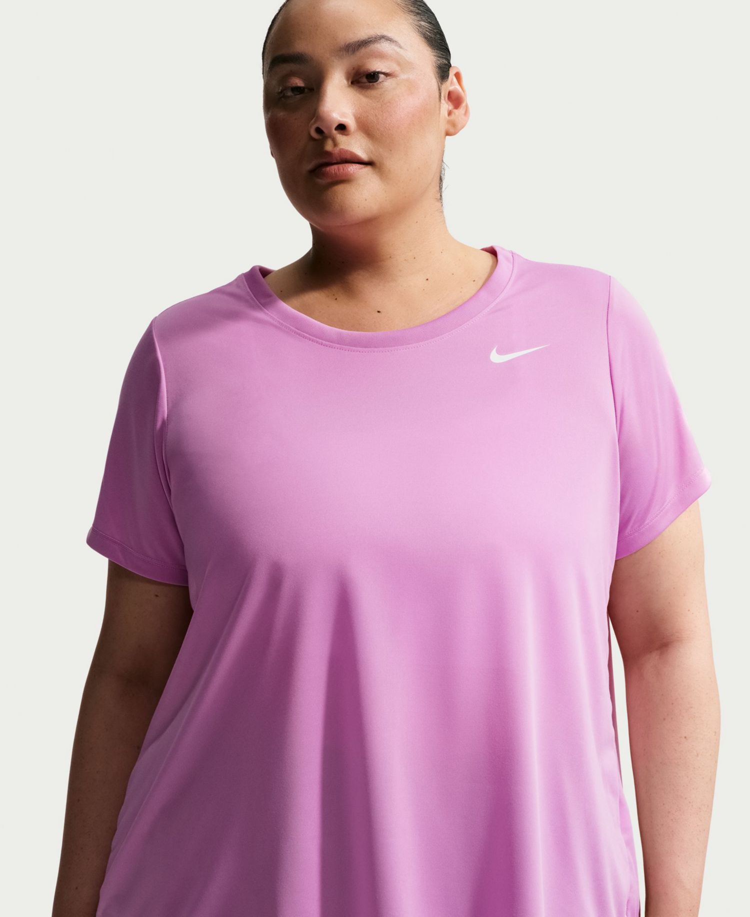 Plus Size Active Dri-FIT Women's Short-Sleeve Logo T-Shirt