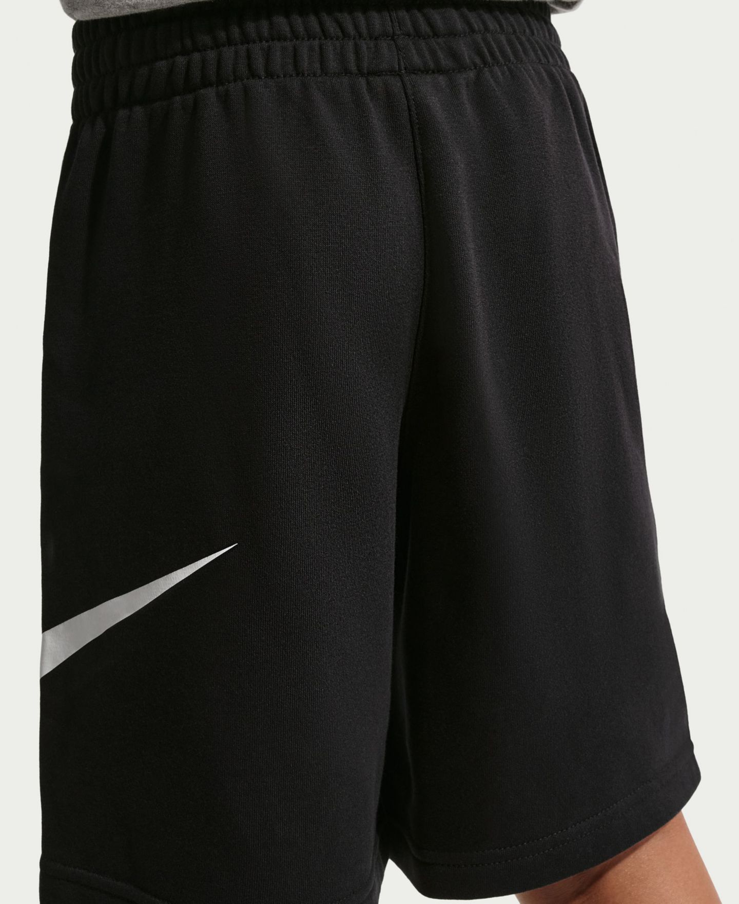 Детские шорты Nike Sportswear Club с логотипом, цвет: Чёрный / Белый — фото 3