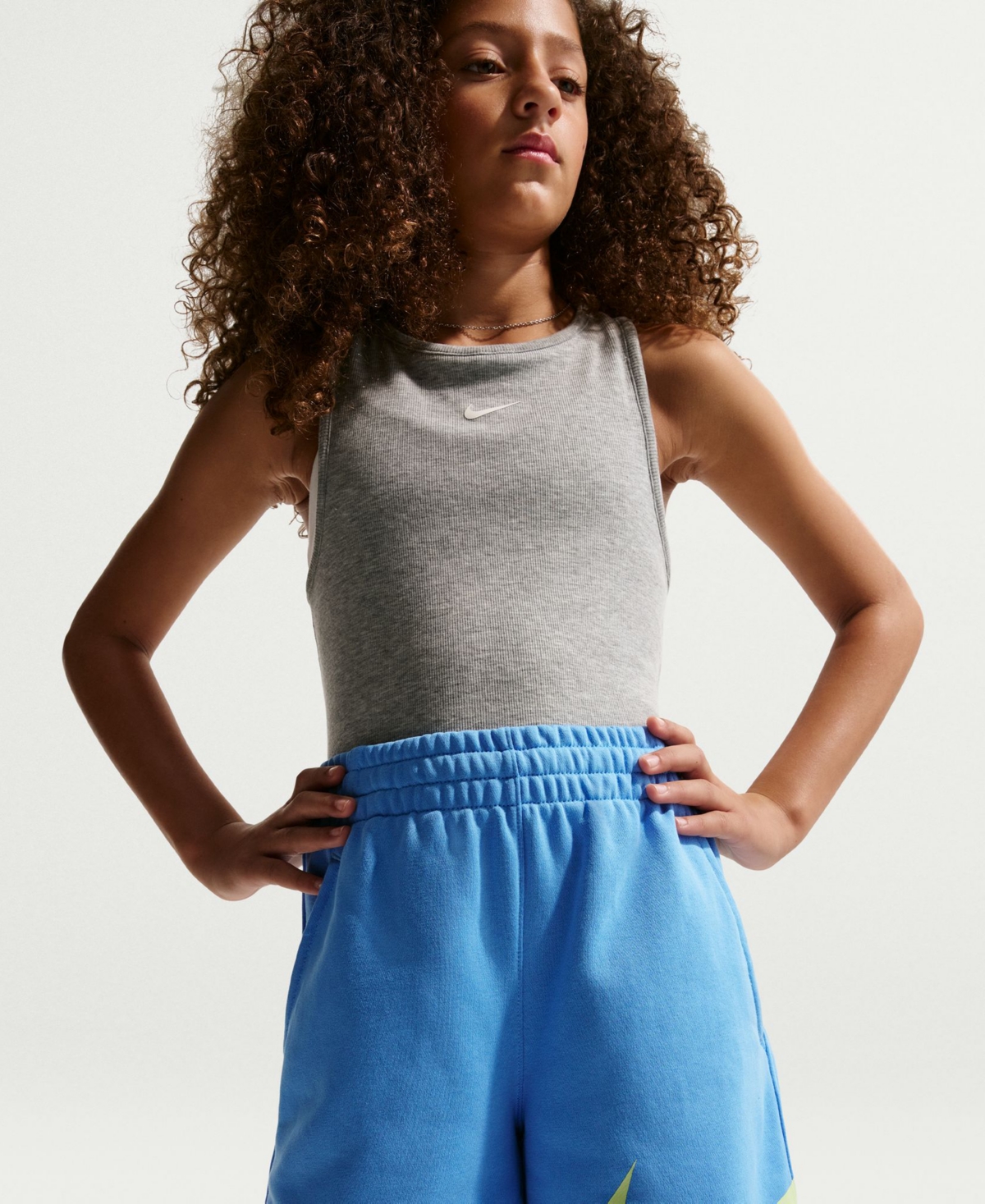 Nike Kids' Sportswear Club Logo Detail Shorts