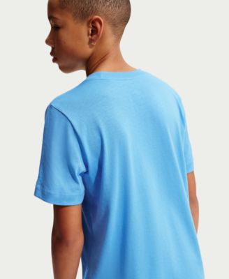  Big Kids Sportswear Embroidered Logo Graphic T-Shirt