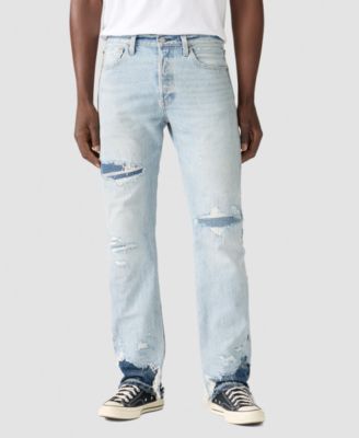 Men's 501 Regular-Fit Button Fly Non-Stretch Jeans