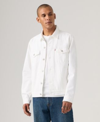 Men's Regular-Fit Stretch Denim Trucker Jacket