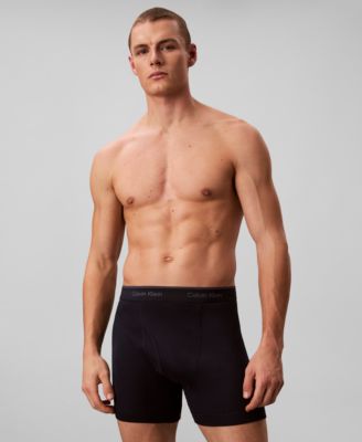Men's 5-Pack Cotton Classic Boxer Briefs Underwear