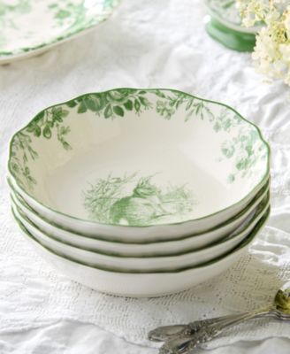 Le Jardin Soup Bowls, Set of 4