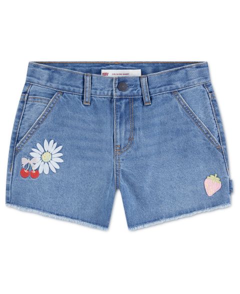 Шорты Levi's Applique Girlfriend Shorts для девочек, цвет: Good Grades