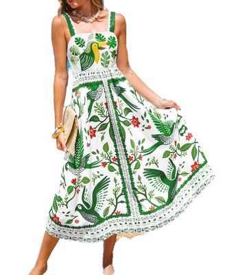 Women's Two Can Tango Tropical Maxi Beach Dress