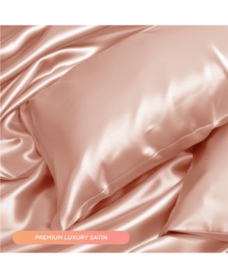 Mend Collection Set of 4 Satin Beauty Pillowcases