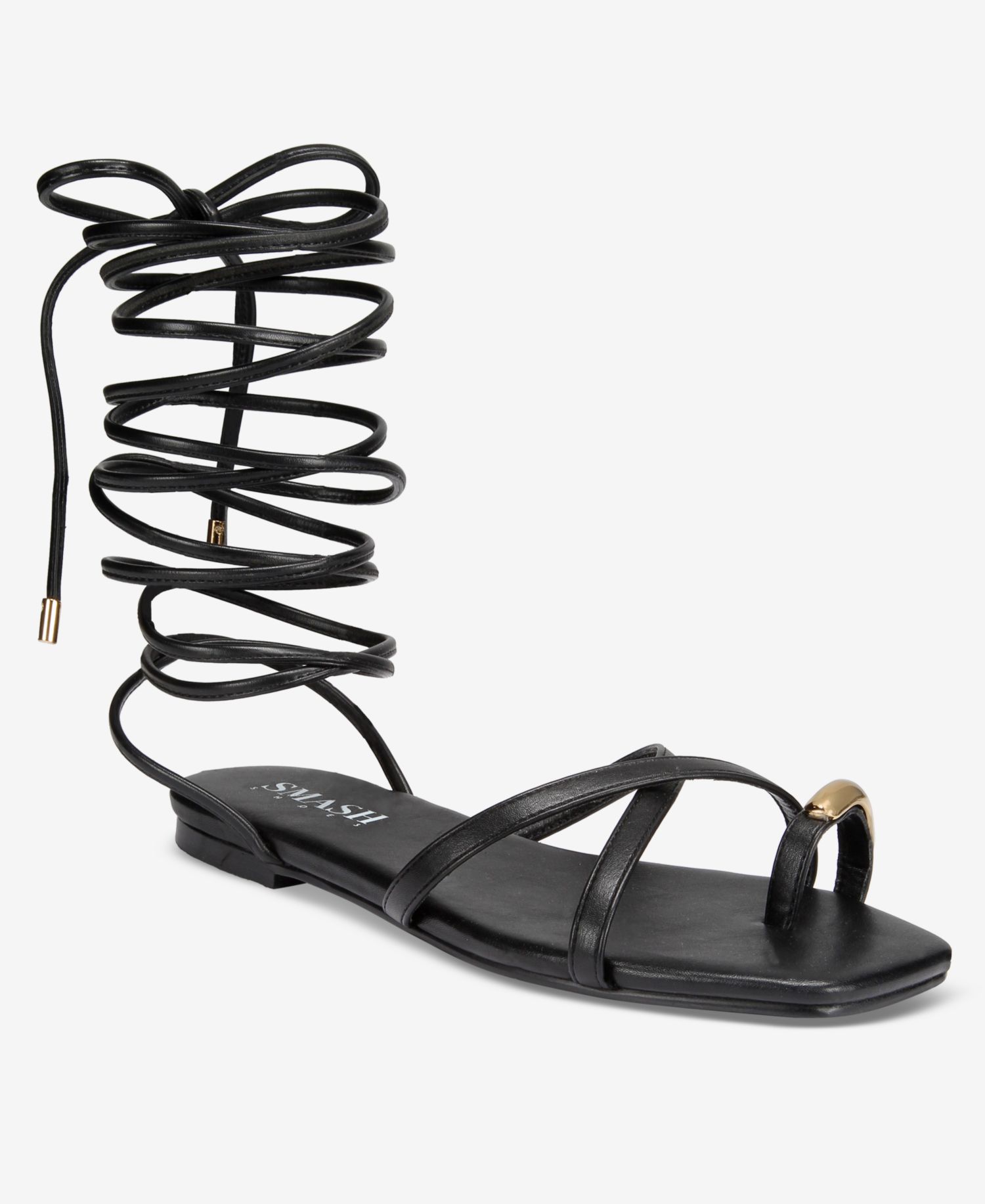 Women's Peyton Lace Up Flat Sandals - Extended Sizes Available