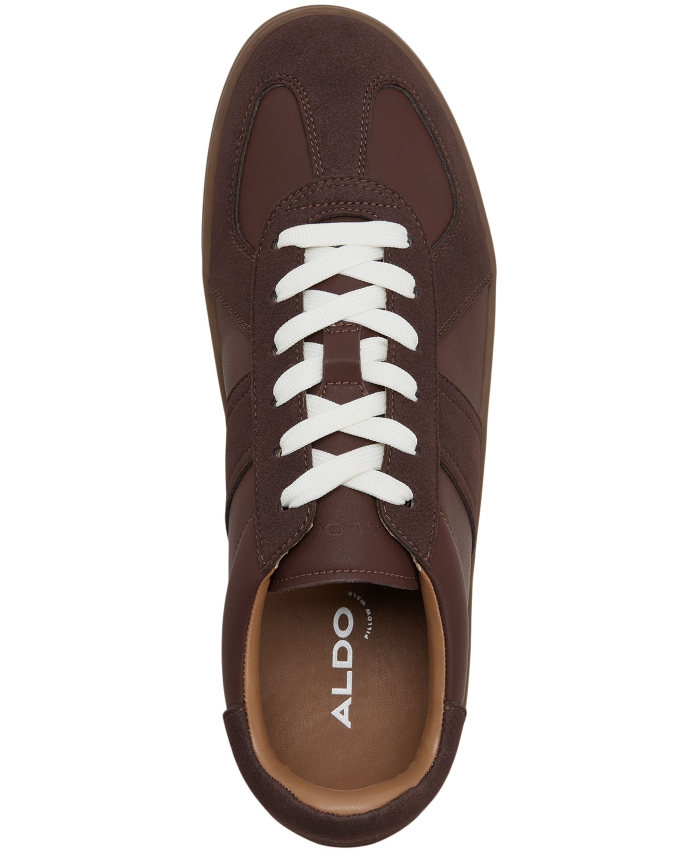Мужские кроссовки ALDO Fender Fashion Athletics, цвет: Средний красный — фото 4