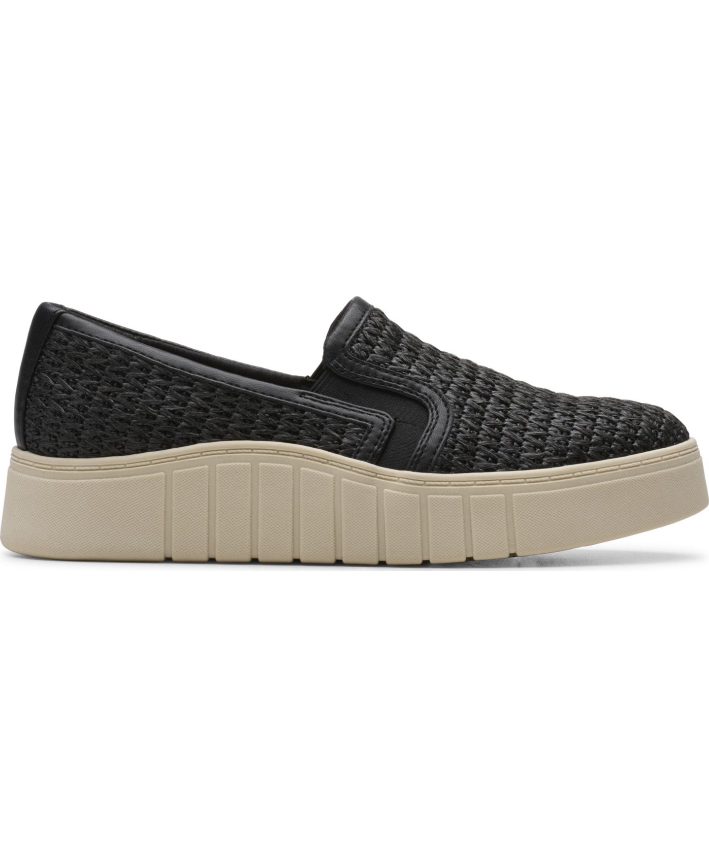 Женские кроссовки Clarks Mykah Shine Slip-On, цвет: Чёрный — фото 2