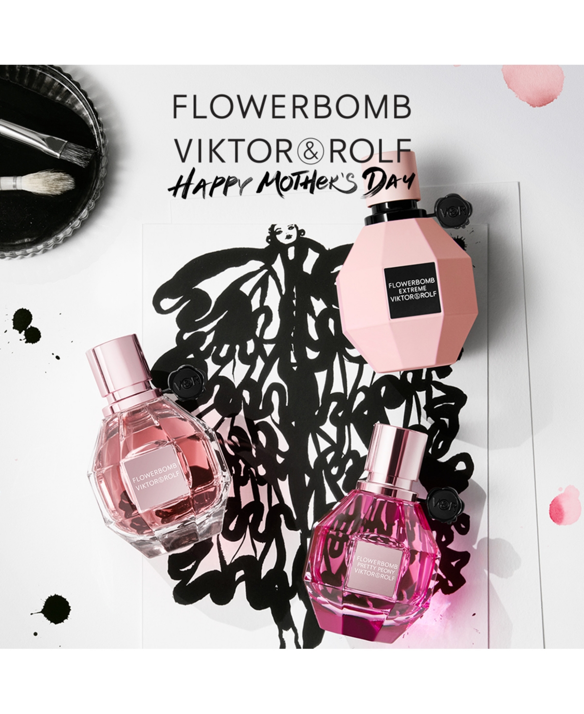 Viktor & Rolf Flowerbomb Pretty Peony 3-Pc. Eau De Parfum Gift Set