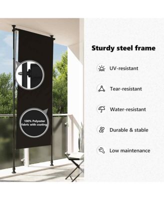 Roller Blind Polyester with PA coating 47.2 x 106.3 in